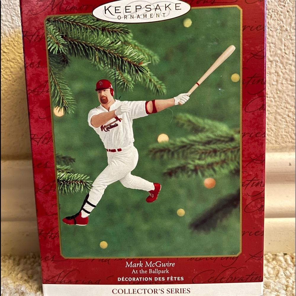 2000 Mark McGwire Keepsake Ornament